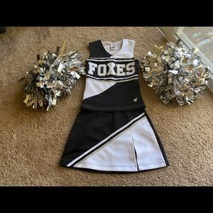 Real High School Cheer Uniform Perf For Halloween